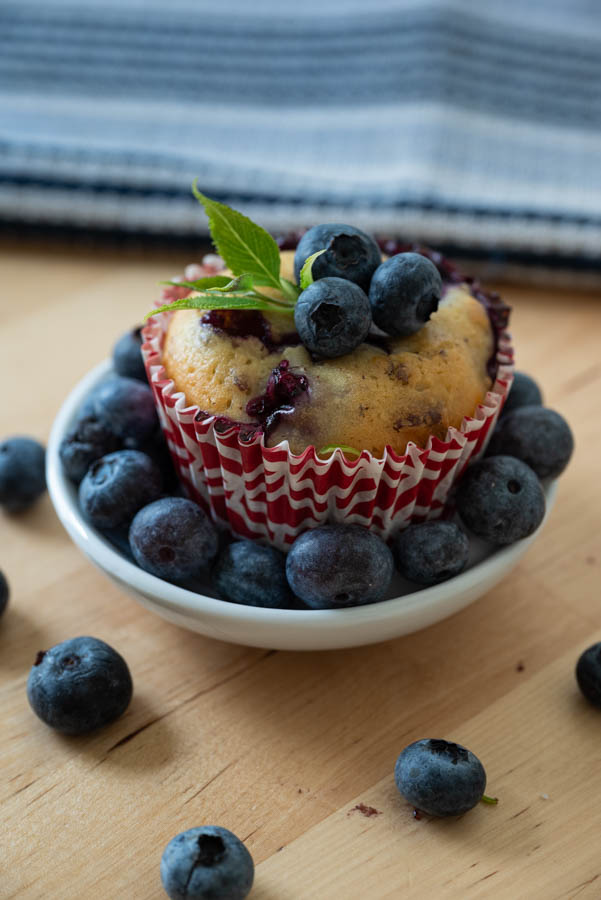 Blaubeer-Muffin