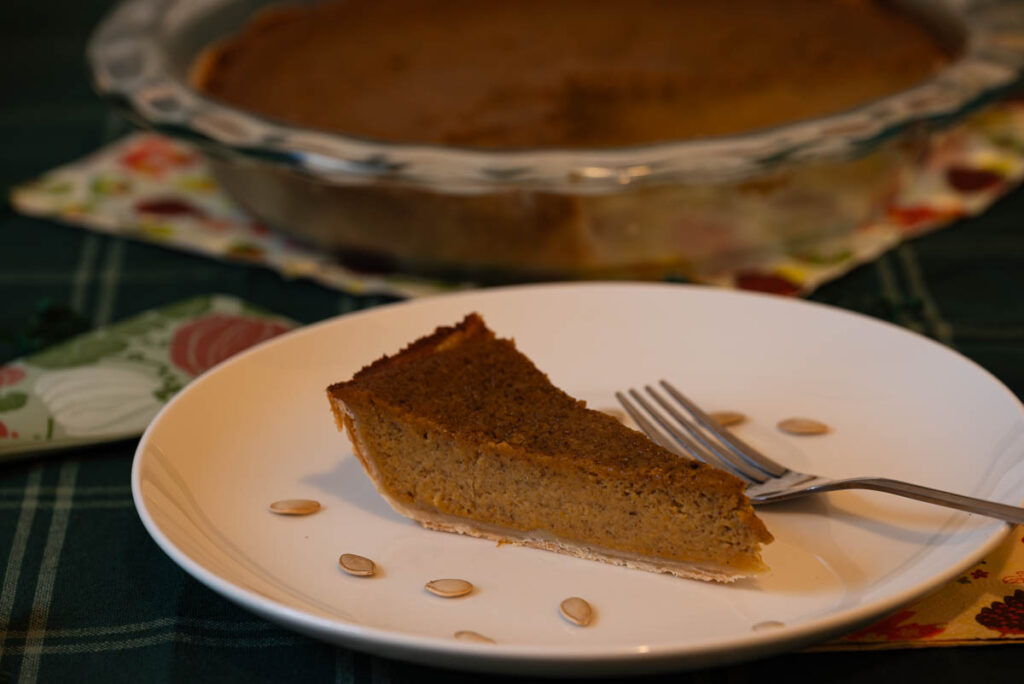 pumpkin pie original amerikanisch