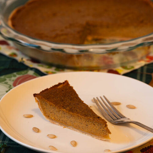 pumpkin pie original amerikanisch