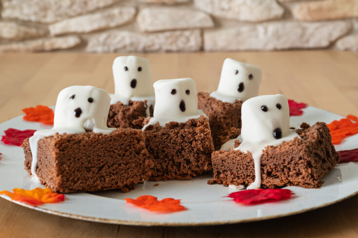 Halloween brownies